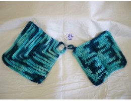 Dishcloth/Potholder Sets in a Variety of Color Choices