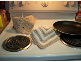 Dishcloth/Potholder Sets in a Variety of Color Choices