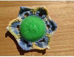 Flower Dish Scrubber