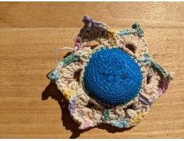 Flower Dish Scrubber