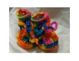 Newborn Crocheted Booties