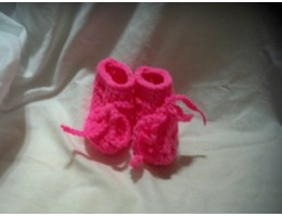 Newborn Crocheted Booties