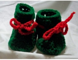 Newborn Crocheted Booties