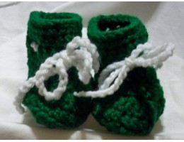 Newborn Crocheted Booties