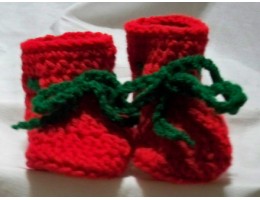 Newborn Crocheted Booties