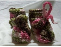 Newborn Crocheted Booties