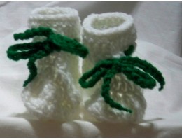 Newborn Crocheted Booties