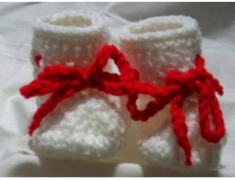 Newborn Crocheted Booties