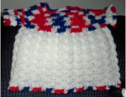 Hand-Crocheted Baby Dress