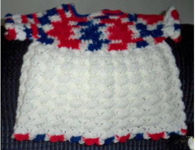 Hand-Crocheted Baby Dress