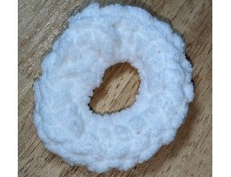 Scrunchies, hand-crocheted