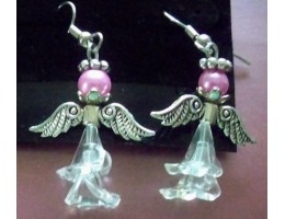 Flower Angel Earrings