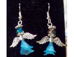 Flower Angel Earrings