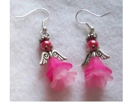 Flower Angel Earrings