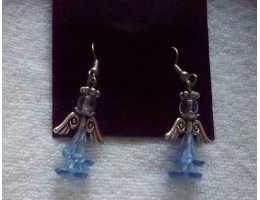 Flower Angel Earrings