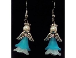 Flower Angel Earrings