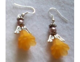 Flower Angel Earrings