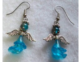 Flower Angel Earrings