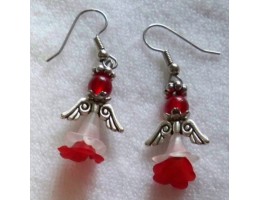 Flower Angel Earrings