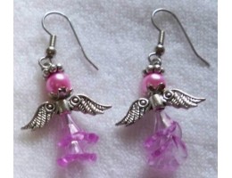 Flower Angel Earrings