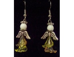 Flower Angel Earrings