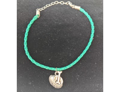 Leatherette Dog Lovers Charm Bracelet Leatherette Dog Lovers Charm Bracelet