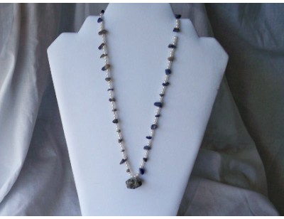 Sodalite necklace