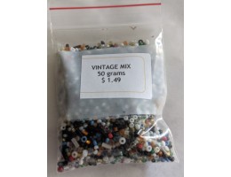 Vintage Seed Beads - 50 gram packages