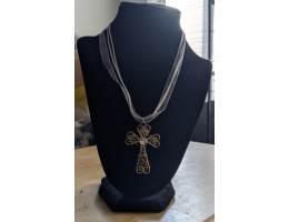 Filigree Cross Necklace 
