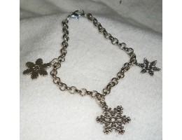 Chain Charm Bracelet - Winter Theme