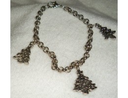 Chain Charm Bracelet - Winter Theme