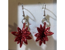 Funky Snowflake Earrings