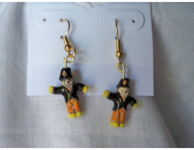 Scarecrow earrings