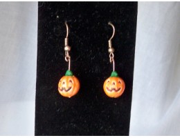 Jack O'Lantern earrings