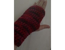 Hand-crocheted Wrist Warmers