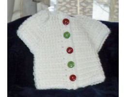 Crocheted Sweater for 18-inch doll