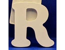 Wood Letter, 2.5 inch, "R"