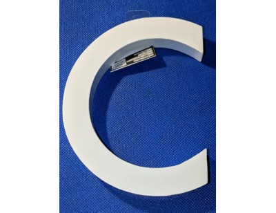Wood Letter, MDF, 5.5 inches - "C"
