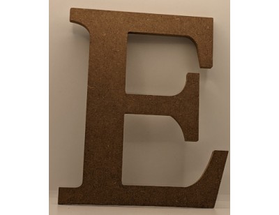 Greek Fiberboard Letter, "E"