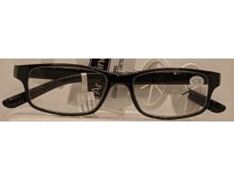 Reading Glasses, Black - 2.50 strength