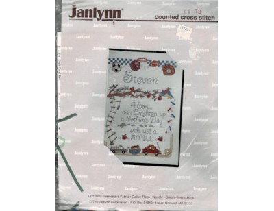 A Son's Smile counted cross stitch kit A Son's Smile counted cross stitch kit