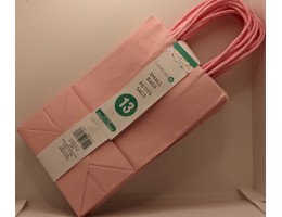 Paper Bag, Small, 13 per package - Pink