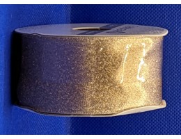 Ribbon, Satin Metallic, 1.5 inch wide - Taupe