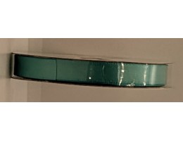 Ribbon, Satin, 3/8 inch - Aqua