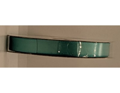 Ribbon, Satin, 3/8 inch - Aqua