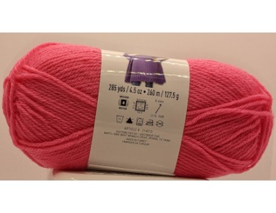 Yarn, Medium Wt. (4), - Hot Pink